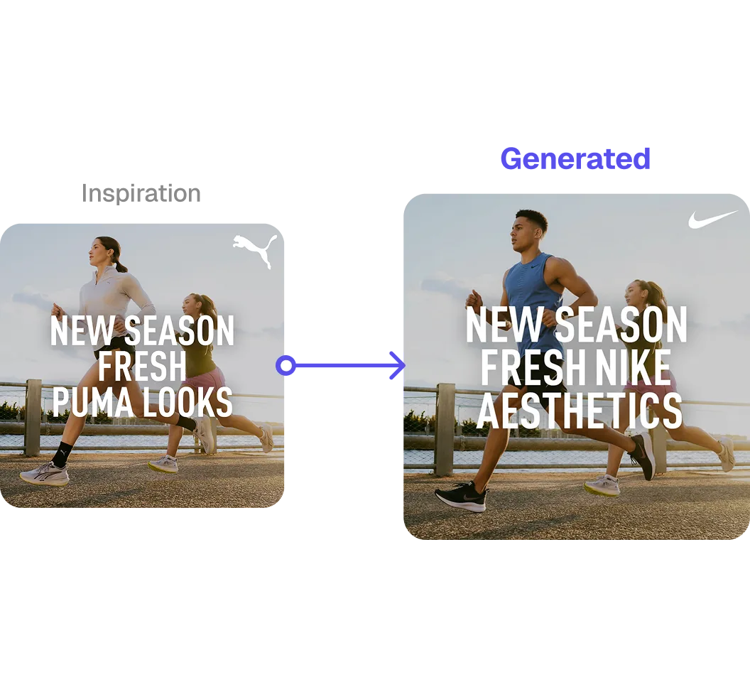 Inspiration-Based Ad Generation